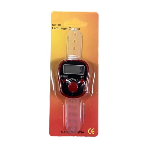Contador Manual - Contador Electrónico con Pantalla Digital - Pantalla Digital Portátil Con Botón Reseteable Para Golf Y Natación