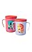 Tommee Tippee 2-Piece Easiflow 360° Spill-Proof Toddler Cup with Handles and Travel Lid, Elephant & Bear, 6+ months