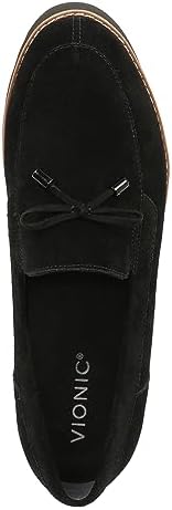Vionic Women's Loafer Charm Finley Comfort Lace Up- Supportiv Black - 8.5 Wide | Image 2