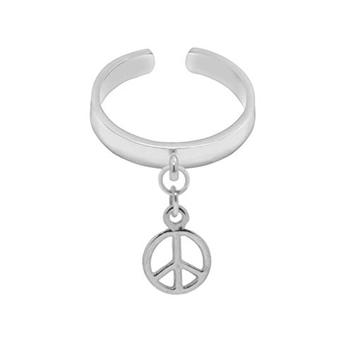 Image of Spinningdaisy Dangling Mighty Tiny Charm Adjustable Ring
