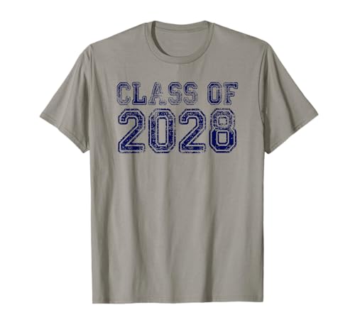 Class of 2028 Grow with Me Future Graduation Year T-Shirt