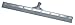 Renown REN03891 Galvanized Floor Squeegee Straight, Plastic, 1.5" x 36" x 5.1"