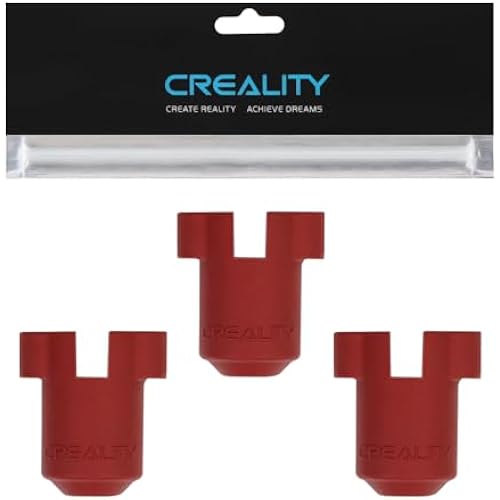 Creality K1C Silicone Socks, K2 SE Silicone Cover, 3D Printer Hotend Heat Insulation Case Heating Block Cover for Creality Ender 3 V3 Plus/Ender 3 V3 KE/Ender 3 V3 SE/K1 SE/K1/K1 Max(3PCS)