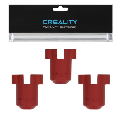 Creality K1C Silicone Socks, K2 SE Silicone Cover, 3D Printer Hotend Heat Insulation Case Heating Block Cover for Creality Ender 3 V3 Plus/Ender 3 V3 KE/Ender 3 V3 SE/K1 SE/K1/K1 Max(3PCS)