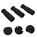 VALICLUD 3Pcs Non Slip Sponge Ski Pole Grips for Ergonomic Hand Grip Replacement for Skiing Lightweight and Comfortable Walking Cane Accessories