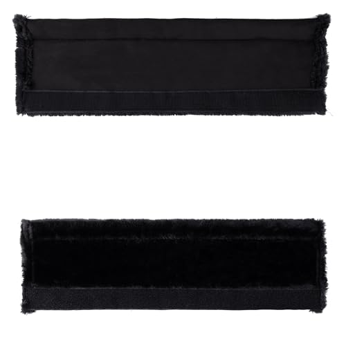 image for Amooca Soft Faux Fur Universal Fit Seatbelt Cover Car Truck SUV Airpla