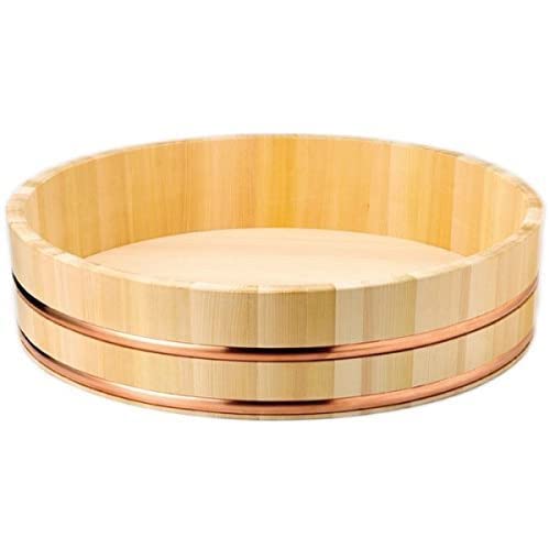 Hangiri de sushi en bois Oke récipient baril de riz cuisine 52cm