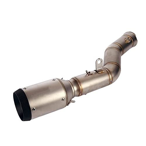 に適合する ヤマハ R1 YZF-R1 2009-2014 排気セットオートバイミッドリンクパイプスリップオン 51 ミリメートルマフラー取り外し可能な DB キラーエスケープパイプ 160 ミリメートル(3)