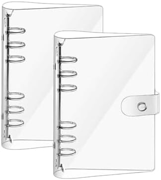A5 6 Ring Binder Cover Clean Transparent Soft PVC | Ubuy