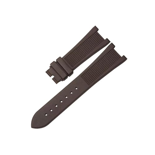 [LOKLNEYK] 25mm*13mm����C���^�t�F�[�X�V���J�Q���x���g�ɓK������Patek Philippe 5711 5712g Nautilus(Brown-no buckle)