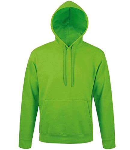 COOZO Unisex Snake Hooded Sweatshirt - Lime Green - L