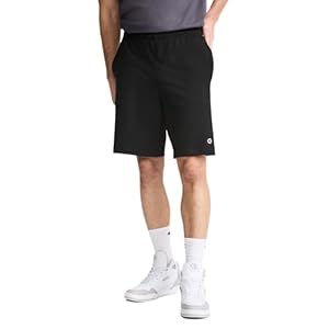 Champion Mens 9″ Lounge Shorts, Standard Fit, Lightweight, Available in Regular and Big & Tall