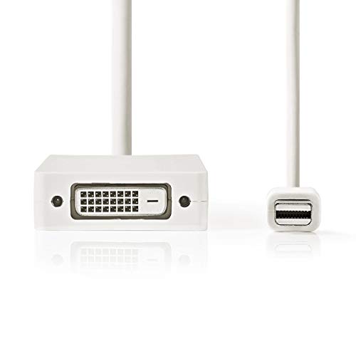 Nedis Adaptateur Mini DisplayPort vers HDMI DVI et VGA MâleFemelle
