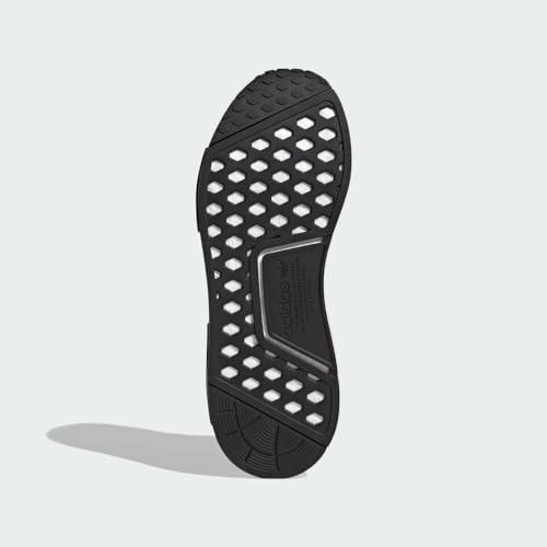 Image of adidas NMD R1 Shoes Men Casual Running Shoes IG3077 (Black /Black /White), Size 6