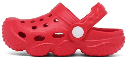 Image of ChayChax Kid's Garden Clogs Cute Slides Sandals Toddlers Beach Pool Shower Shoes with Non-Slip Sole