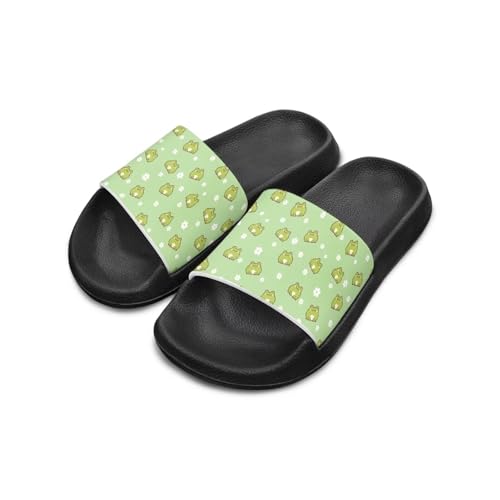 Unisex Slides for Girls Boys Comfortable Slippers Slides Non-slip Shower Shoes House Fashion for Indoor & Outdoor