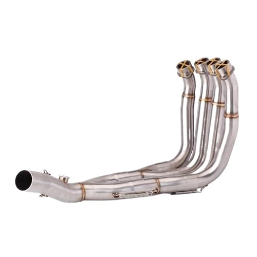Système d'échappement complet sans lacet YAMAHA R6 tube avant 51mm B
