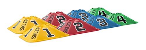 SKLZ Reactive Agility Cones, Unisex-Adult, Multicoloured, One Siz...