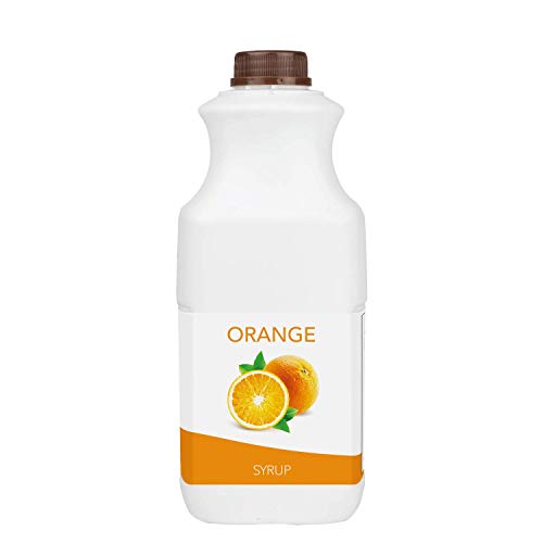 Tea Zone 64 Fl.oz Orange Syrup #TOP1