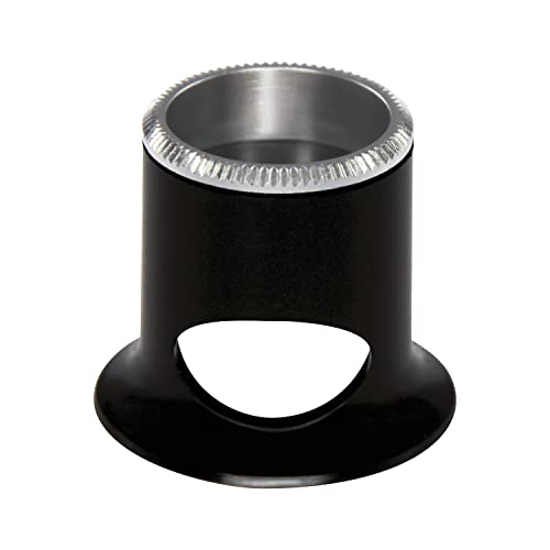 Loupe d'horloger Bergeon 2611-TN-1.5 grossissement 6.7X en finition noire satinée