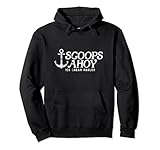 Scoops Ahoy Ice Cream Parlor Pullover Hoodie