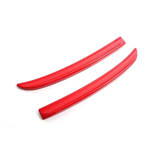 Becquet arrière Mini Cooper F56 résoudre style plat aileron rouge noir
