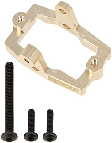 MEUS RACING Brass Servo Mount Metal Servo Mount for TRAXXAS 1/18 TRX4M TRX-4M RC Crawler Upgrade Parts Accessories