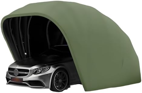 Portable Car Shelter - Heavy-Duty Folding Canopy for Outdoor Vehicle Protection, Weather-Resistant, Easy Setup, Ideal for Cars, Trucks, SUVs, Camping and Travel,Purple,Fully Automatic