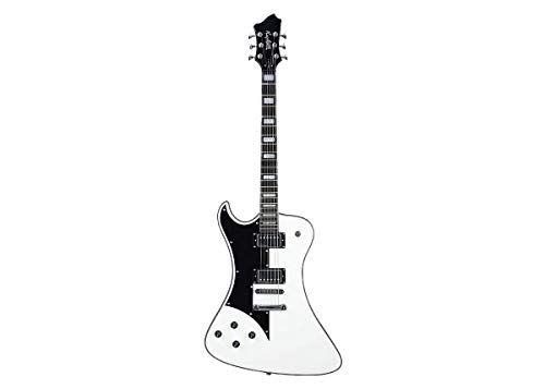 Hagstrom Fantomen white gloss Gaucher- Guitare électrique - Les Beatles, Paul McCartney, John Lennon, RIngo Starr, George Harrison Hagstrom Fantomen white gloss Gaucher- Guitare électrique – Image 3