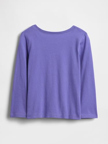 Image of Gap Girls Long Sleeve Logo Tee T-Shirt