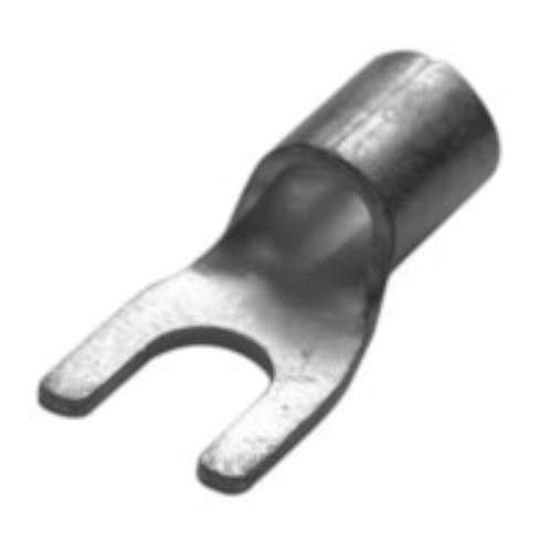 Terminal pour aplastar forme fourche M6 Haupa 290748 cosse a sertir