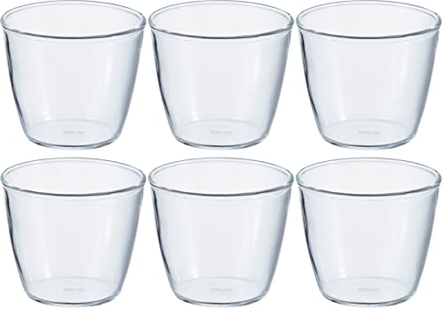 HARIO(ハリオ) 日本製 耐熱ガラス製 プリンカップ 200ml PRC-20-BK 6個セット クリア (B0BJNZFT56) Amazon価格推移・価格追跡