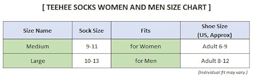 Teehee Colorful Piano Musics Musical Notes Classic Novelty Socks For Women Cotton Crew 4-Pairs (9-11, Dancing Music) #TOP1