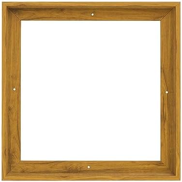 Pixy Canvas Floater Frame 4x4 for 3/4 (0.75) inch Deep Canvas Paintings/Canvas Prints/Wood Canvas Panels/Wall Art/Wall Decor/Home Decor/Artwork (Natural Oak, 4 x 4 inch, Square) - 1
