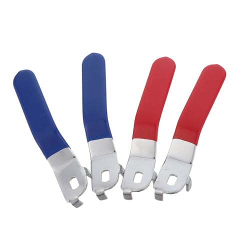 Yardenfun 4 Piezas Manija de Válvula de Bola para Agua al Aire Libre con Ranura de 5x8mm, Superficie Antideslizante y Diseño Ergonómico para Grifos de Cocina y Mangueras
