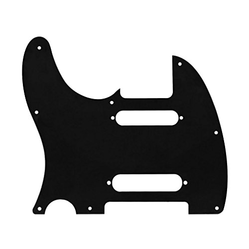 IKN Plaque à gratter avant pour guitare 8 trous SS Pickguard avec vis de montage pour style Tele Nashville standard, 3… - Les Beatles, Paul McCartney, John Lennon, RIngo Starr, George Harrison IKN Plaque à gratter avant pour guitare 8 trous SS Pickguard avec vis de montage pour style Tele Nashville standard, 3… – Image 4