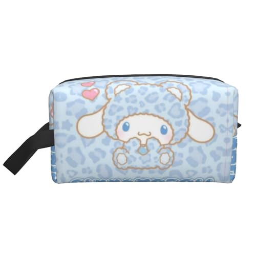 シナモロール 化粧ポーチ トイレタリーバッグ トラベルバッグ 軽量 ミニポーチ おしゃれで かわいい 化粧品収納袋 人気 アニメ ユニセックス 男女兼用