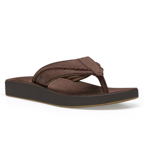 Sanuk Cosmic Yoga Mat Lx Dark Brown 11 D (M)