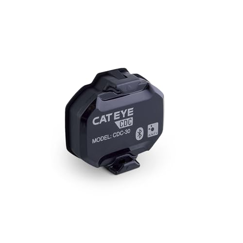 CATEYE Magnetless Speed/Cadence Sensors – IPX7 Waterproof Wireless Bluetooth ANT+ Bike Computer RPM Sensor for Road, Spin Bikes and Smart Trainers, Compatible with Rouvy, Zwift, Peloton, Wahoo