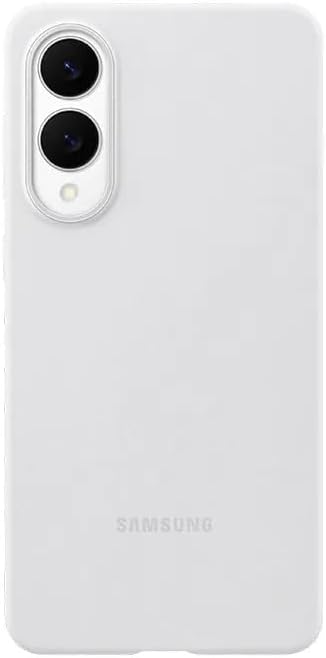Samsung s25 Edge – Coque en silicone Samsung S25 Edge gris clair
