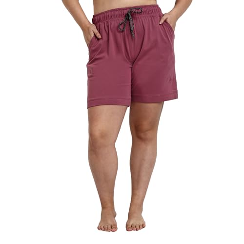 Image of CUPID Women Plain Comfortable Barmunda,Shorts for Sports, Yoga, Daily Use Gym, Night Wear, Casual Wear for Ladies