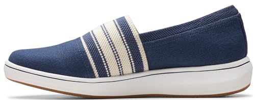 Clarks Clarks Womens Breeze Sky Mist Navy Textile 10 Medium