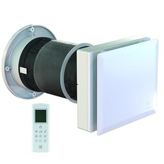 VORTICE HRW40 Mono Evo HCS Ø 160 mm-Recuperatore di Calore con Telecomando,Ventilazione Meccanica Controllata con Estrattore Aria, Scambiatore Aria per Umidità,Installazione Residenziale e Commerciale