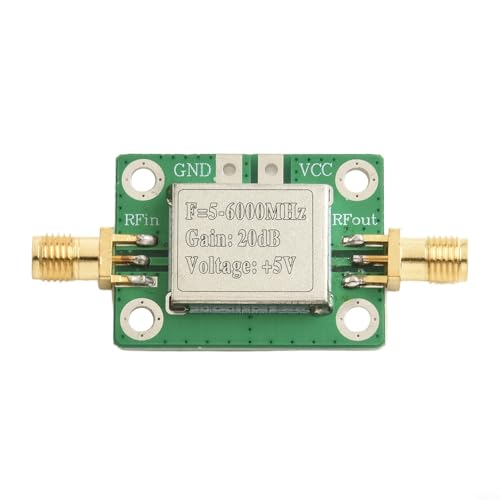 Yhenlovtt SPF5189Z - Módulo amplificador de bajo ruido RF 50-4000MHz con 0.6dB NF para aplicaciones de estación base de comunicación inalámbrica y receptor