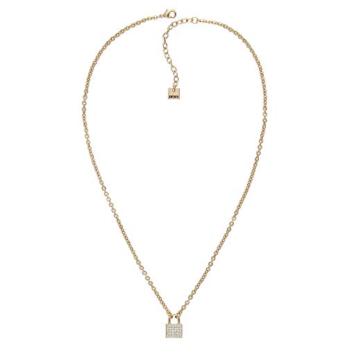 DKNY Donna Karan Ketting Small Crystal Padlock met Swarovski®-kristal