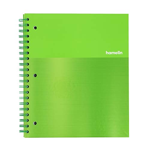 Cahier à spirales quadrillées vert émeraude carnet de notes 8,5x11 cm - 2