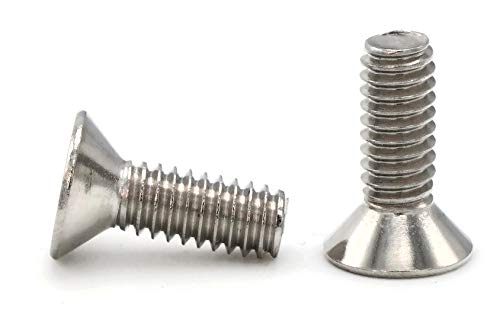 Miniatura 2 de Tornillos de cabeza plana de acero inoxidable A2 - 3M x .5 x 16M (FT) Qty-100