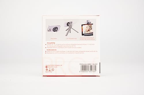 PROfezzion Suporte de câmera de continuidade para laptops MacBook, suporte magnético forte para iPho