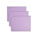 Smead Colored Hanging File Folder with Tab, 1/5-Cut Adjustable Tab, Letter Size, Lavender, 25 per Box (64064)