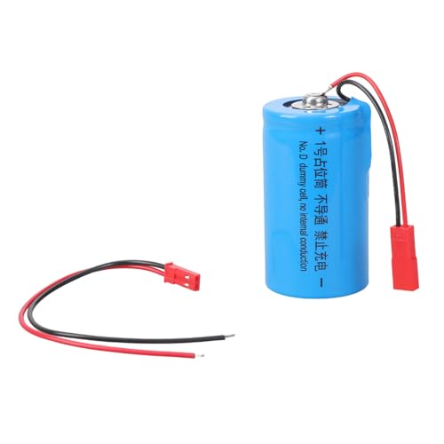 Zqxnt NonCharge LR20 - Repuesto de batería LR20, tamaño LR20, compatible con electrodomésticos, juguetes, pequeños proyectos de ventiladores, eliminadores de batería